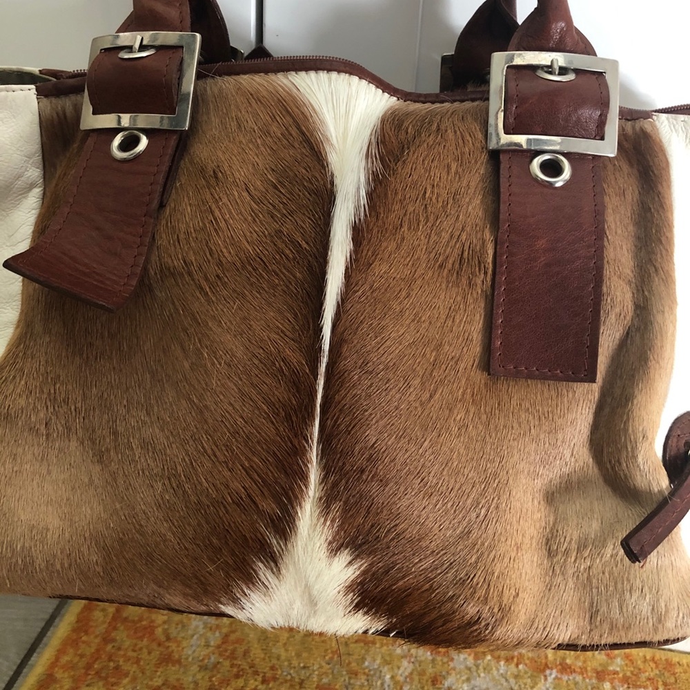 FSP Springbok Gazelle Bag Cape Town Authentic Fur - Picture 3 of 10